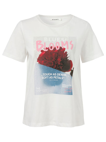 VIA APPIA T-Shirt Rundhals 1/2 Arm Druck Motiv 46