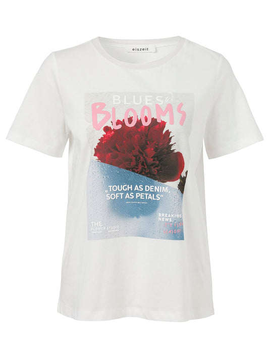 VIA APPIA T-Shirt Rundhals 1/2 Arm Druck Motiv 46