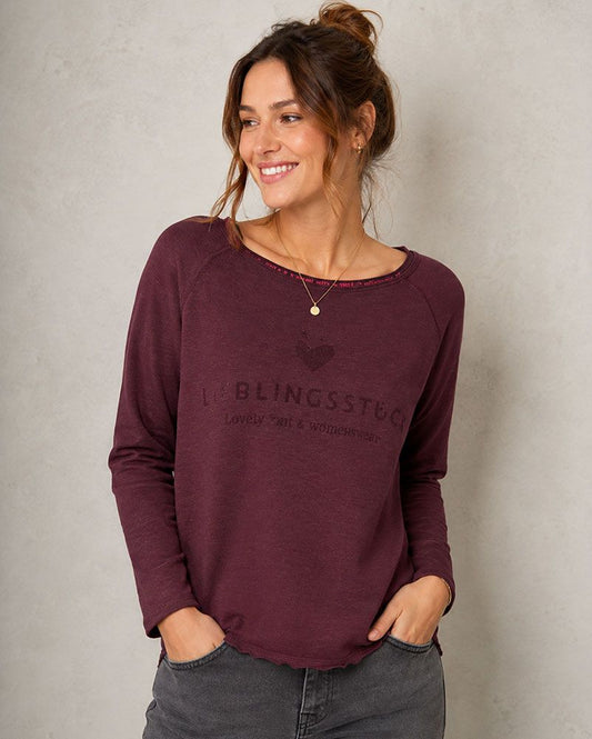 LIEBLINGSSTÜCK Sweatshirt mit Frontprint