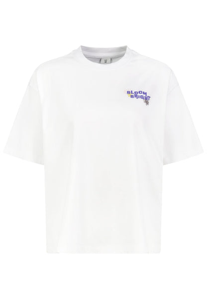 SUBLEVEL Damen, Shirt kurzarm, white S