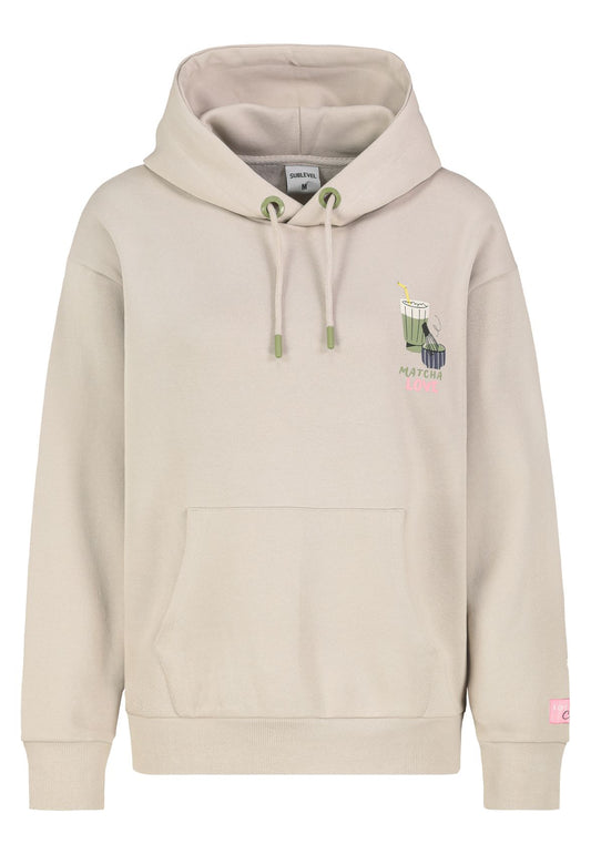 SUBLEVEL Damen, Sweat, light sand XS