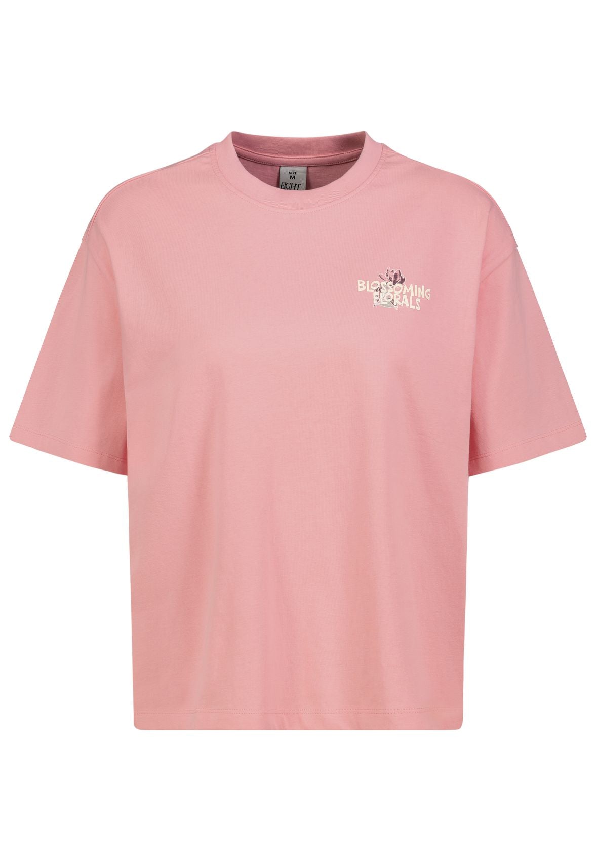 SUBLEVEL Damen, Shirt kurzarm, peony rose S