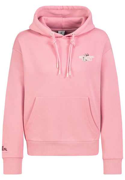 SUBLEVEL Damen, Sweat, peony rose XL