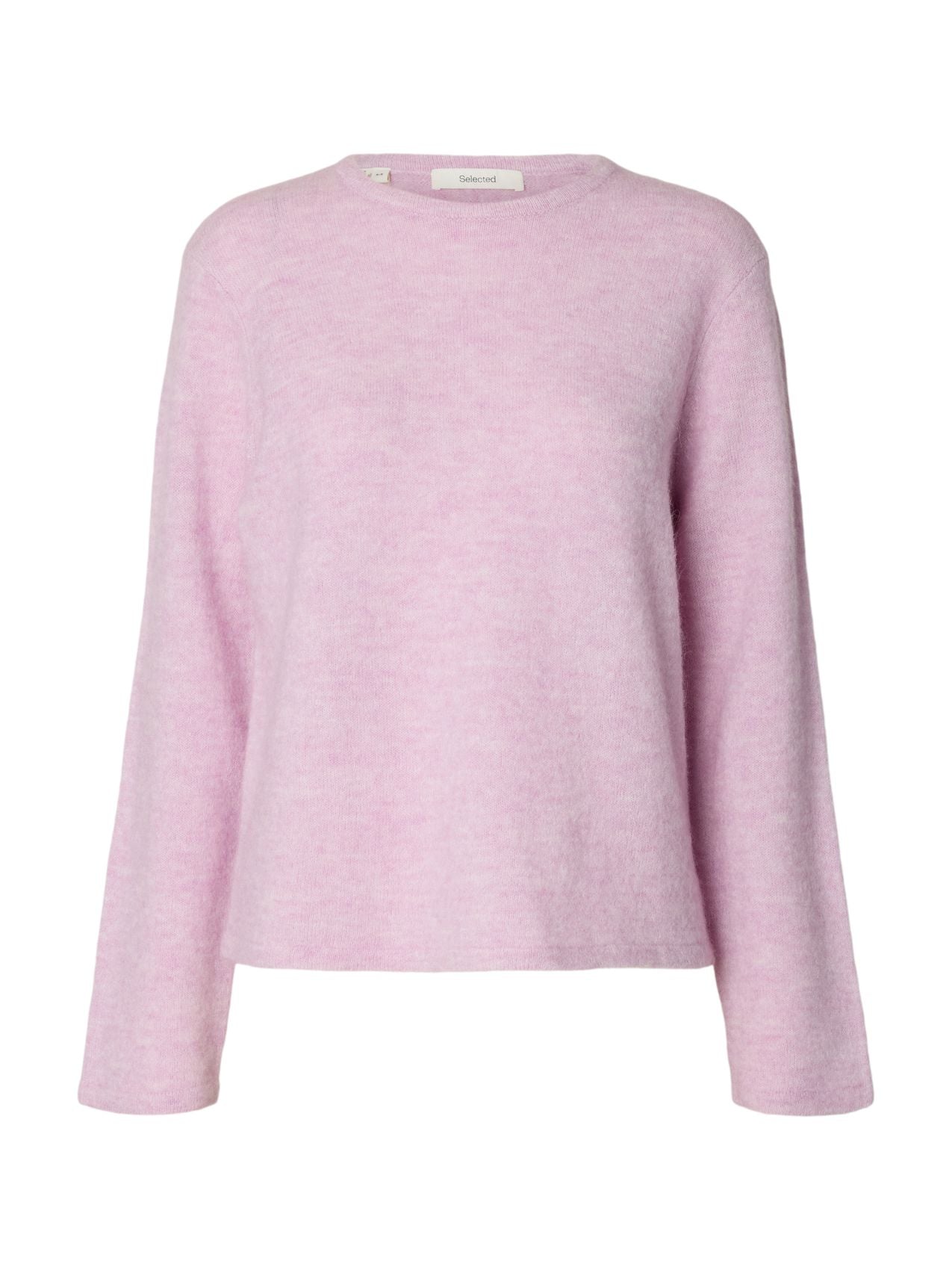 SELECTED SLWLULU NEW LS KNIT O-NECK NOOS M