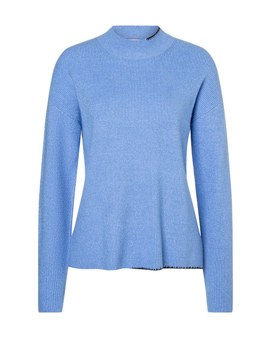 LIEBLINGSSTÜCK Pullover mit Kontrastnähten