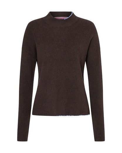 LIEBLINGSSTÜCK Pullover mit Kontrastnähten