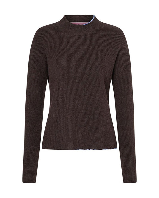 LIEBLINGSSTÜCK Pullover mit Kontrastnähten