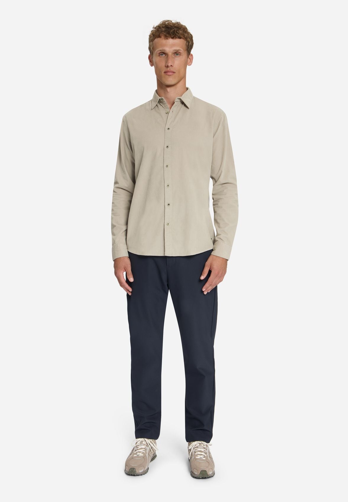 NO EXCESS Shirt Fine Corduroy