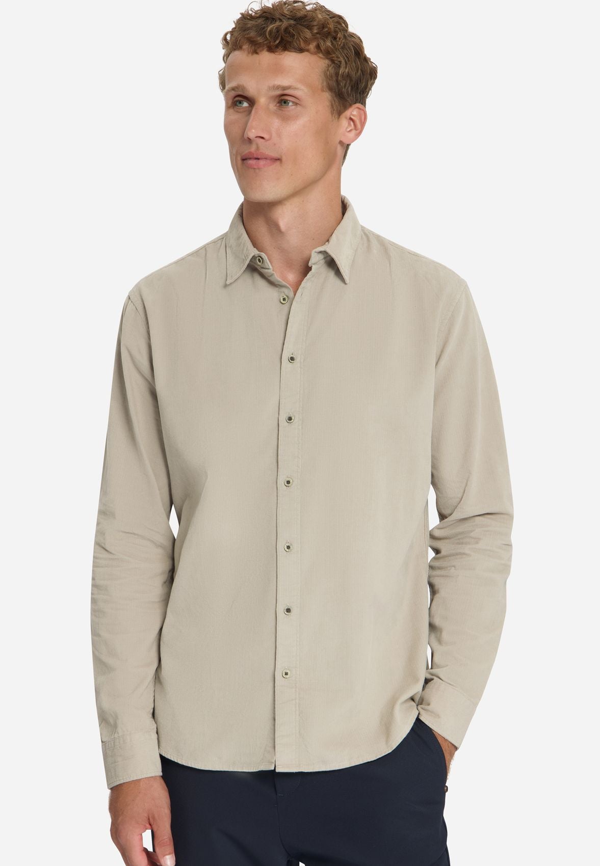 NO EXCESS Shirt Fine Corduroy
