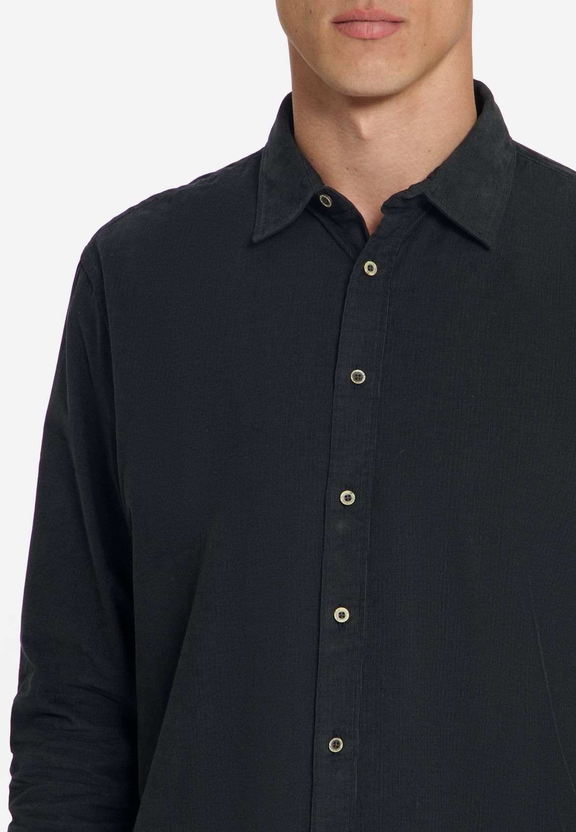 NO EXCESS Shirt Fine Corduroy