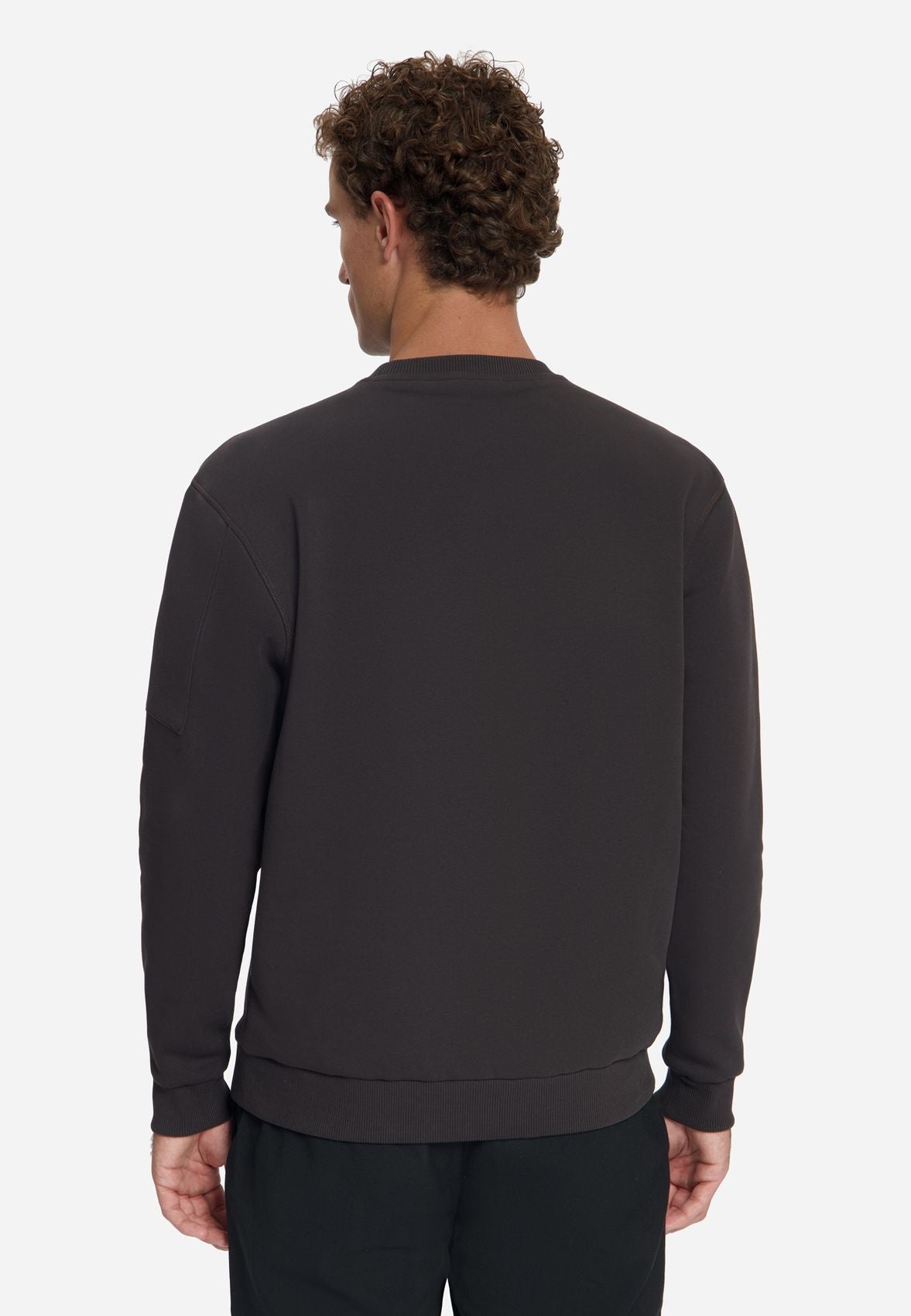 NO EXCESS Sweater Crewneck Brushed inside