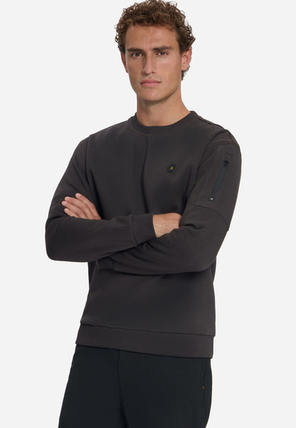 NO EXCESS Sweater Crewneck Brushed inside