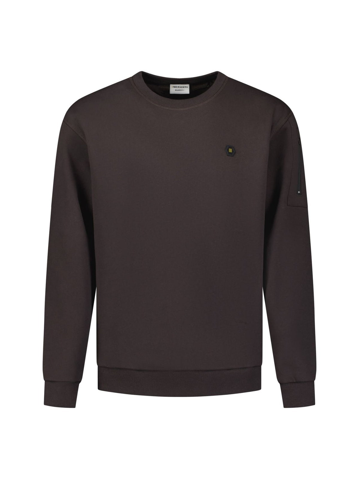 NO EXCESS Sweater Crewneck Brushed inside