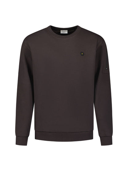 NO EXCESS Sweater Crewneck Brushed inside