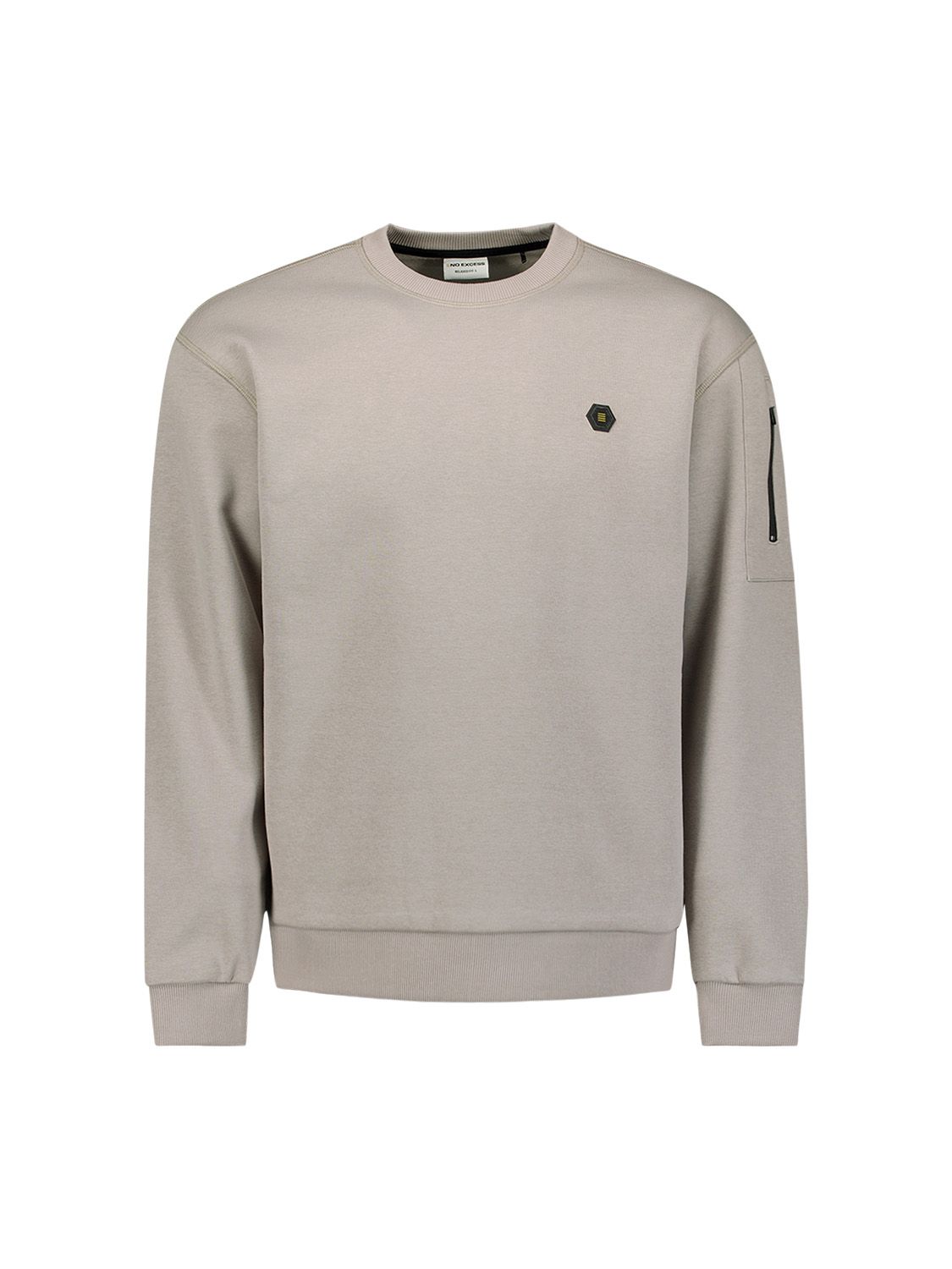 NO EXCESS Sweater Crewneck Brushed inside