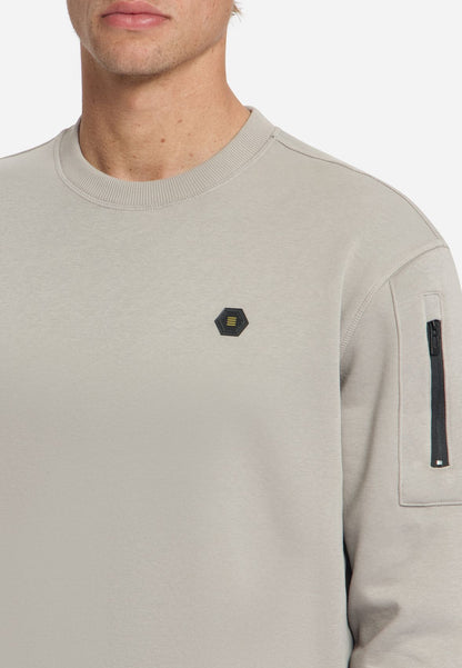 NO EXCESS Sweater Crewneck Brushed inside