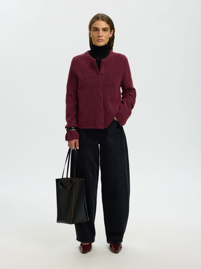 SELECTED SLWLULU NEW LS KNIT CARDIGAN NOOS