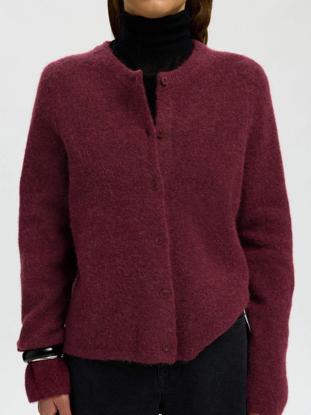 SELECTED SLWLULU NEW LS KNIT CARDIGAN NOOS