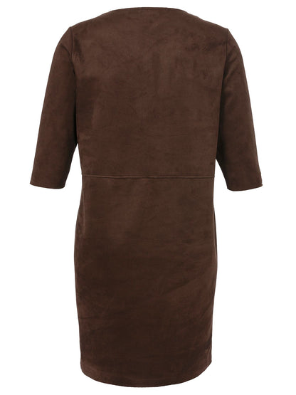 VIA APPIA Kleid Rundhals 3/4 Arm