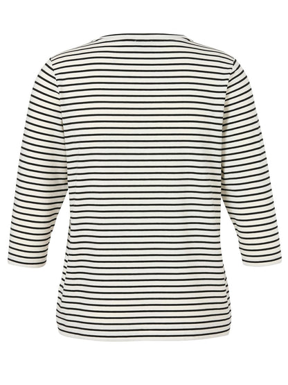 VIA APPIA T-Shirt Rundhals 3/4 Arm Druck Motiv