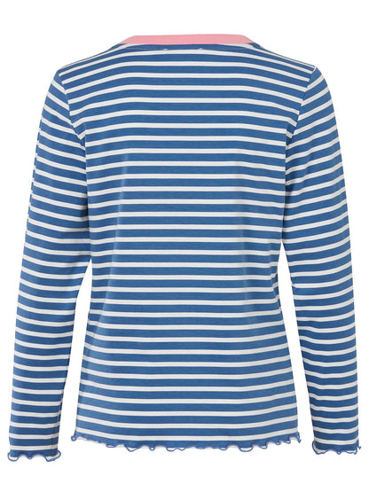 VIA APPIA T-Shirt Rundhals 1/1 Arm Ringel