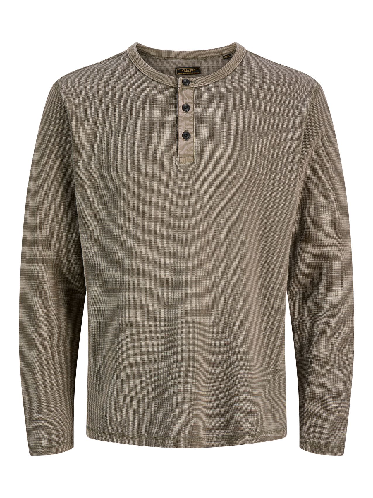 JACK & JONES JPRBLUAARON LS HENLEY TEE S