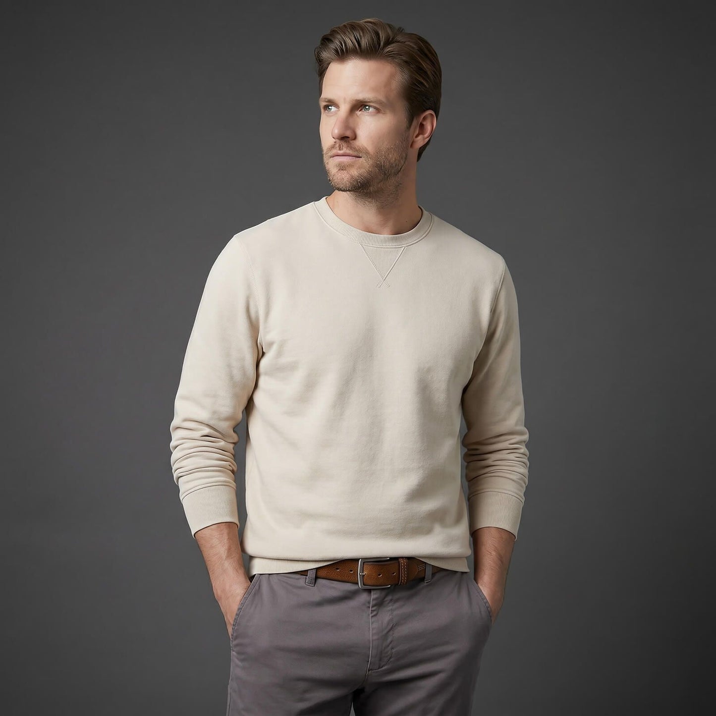 Ledergürtel LINDENMANN (XL)