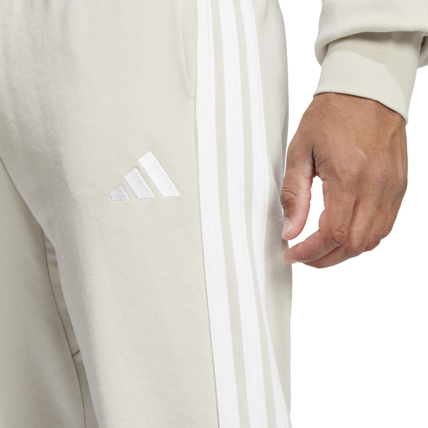 ADIDAS Jogginghose Essentials 3-Streifen French Terry