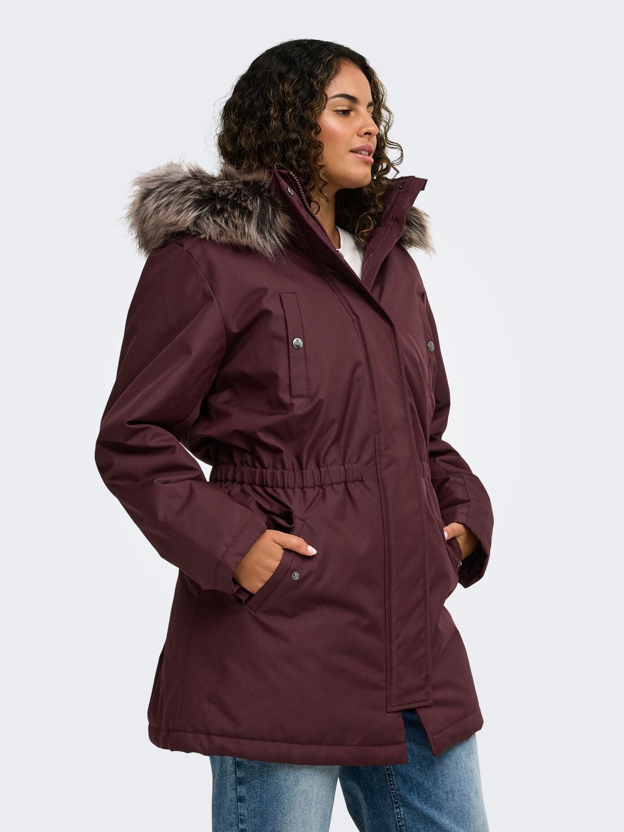 ONLY CARMAKOMA CARIRENA PARKA COAT OTW NOOS