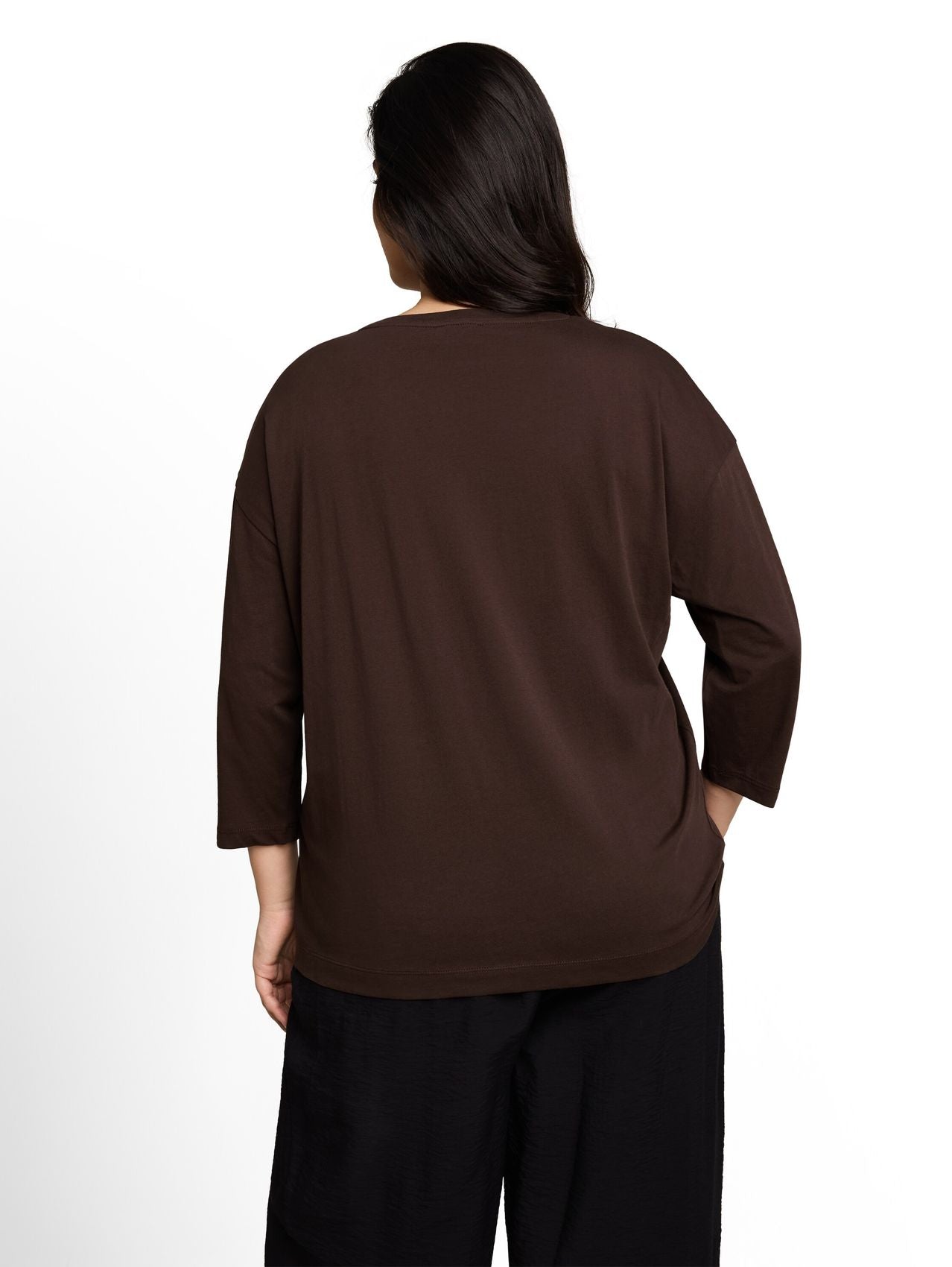 TOM TAILOR Plus Size - Loose Fit T-Shirt mit Blumen-Applikation