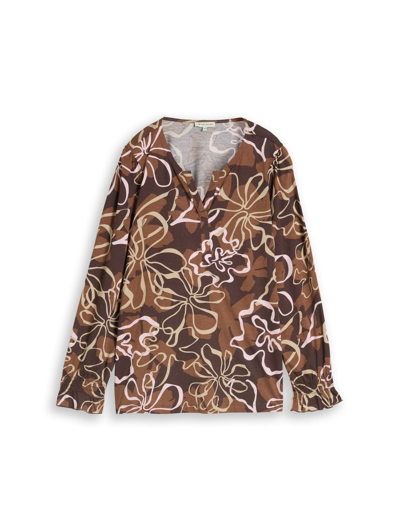 TOM TAILOR Plus Size - Blusenshirt mit Blumenmuster 50