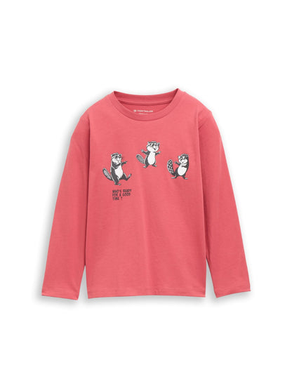 TOM TAILOR Langarmshirt mit Print