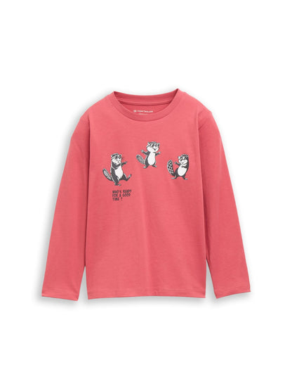 TOM TAILOR Langarmshirt mit Print
