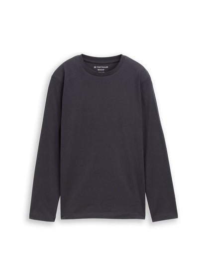 Langarmshirt mit Rückenprint