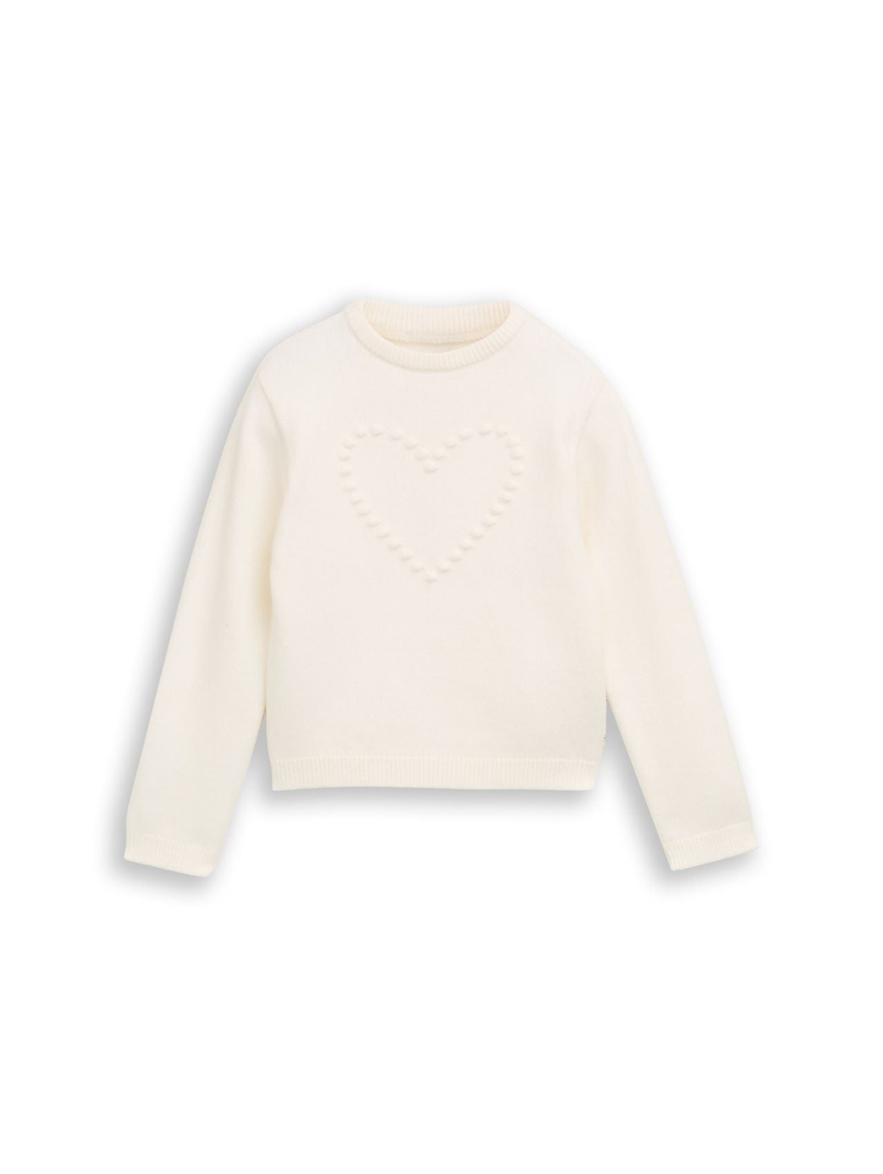 TOM TAILOR Strickpullover mit Herz-Motiv