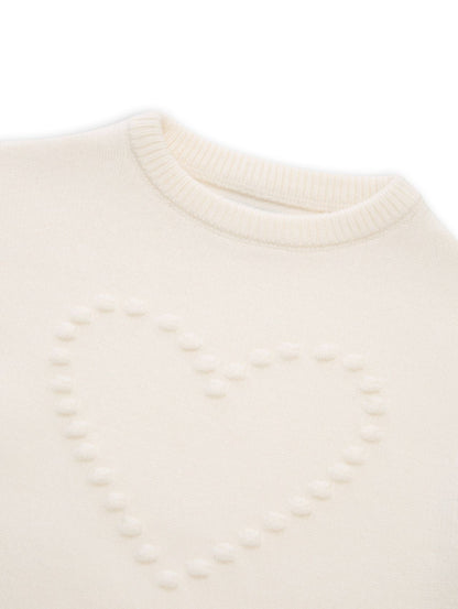 TOM TAILOR Strickpullover mit Herz-Motiv