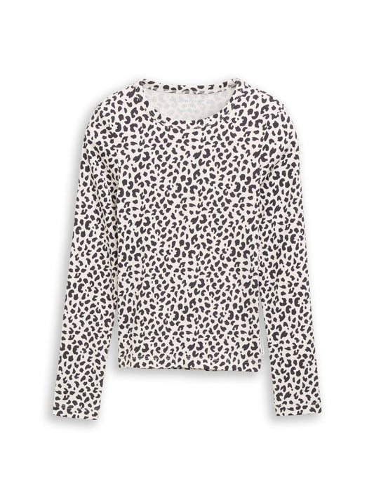 TOM TAILOR Langarmshirt mit Rippstruktur