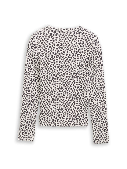 TOM TAILOR Langarmshirt mit Rippstruktur