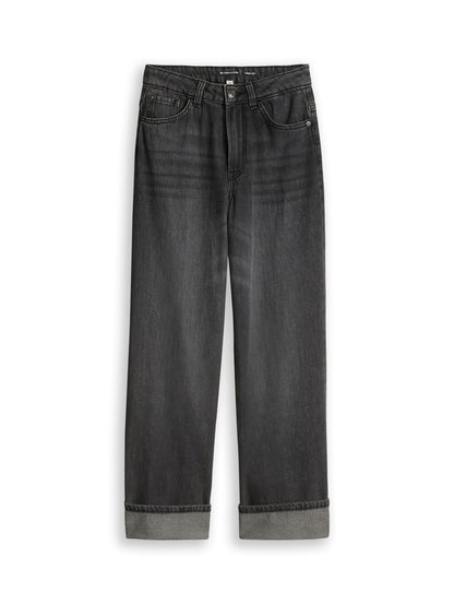 TOM TAILOR Wide Leg Jeans mit Turn-Up