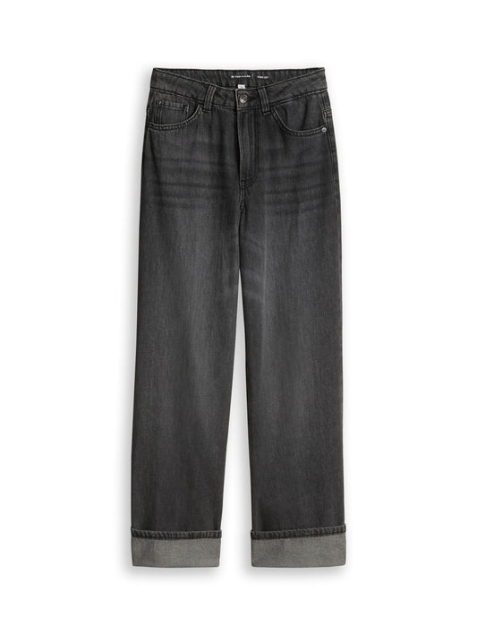 TOM TAILOR Wide Leg Jeans mit Turn-Up
