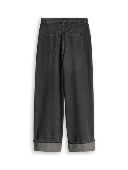 TOM TAILOR Wide Leg Jeans mit Turn-Up
