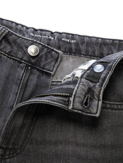 TOM TAILOR Wide Leg Jeans mit Turn-Up