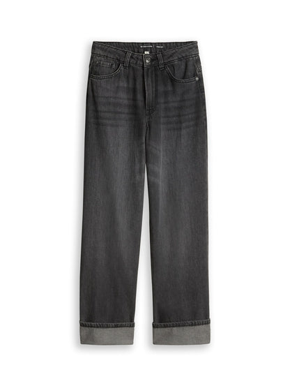 TOM TAILOR Wide Leg Jeans mit Turn-Up