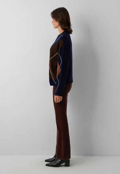 V NECK SWEATER