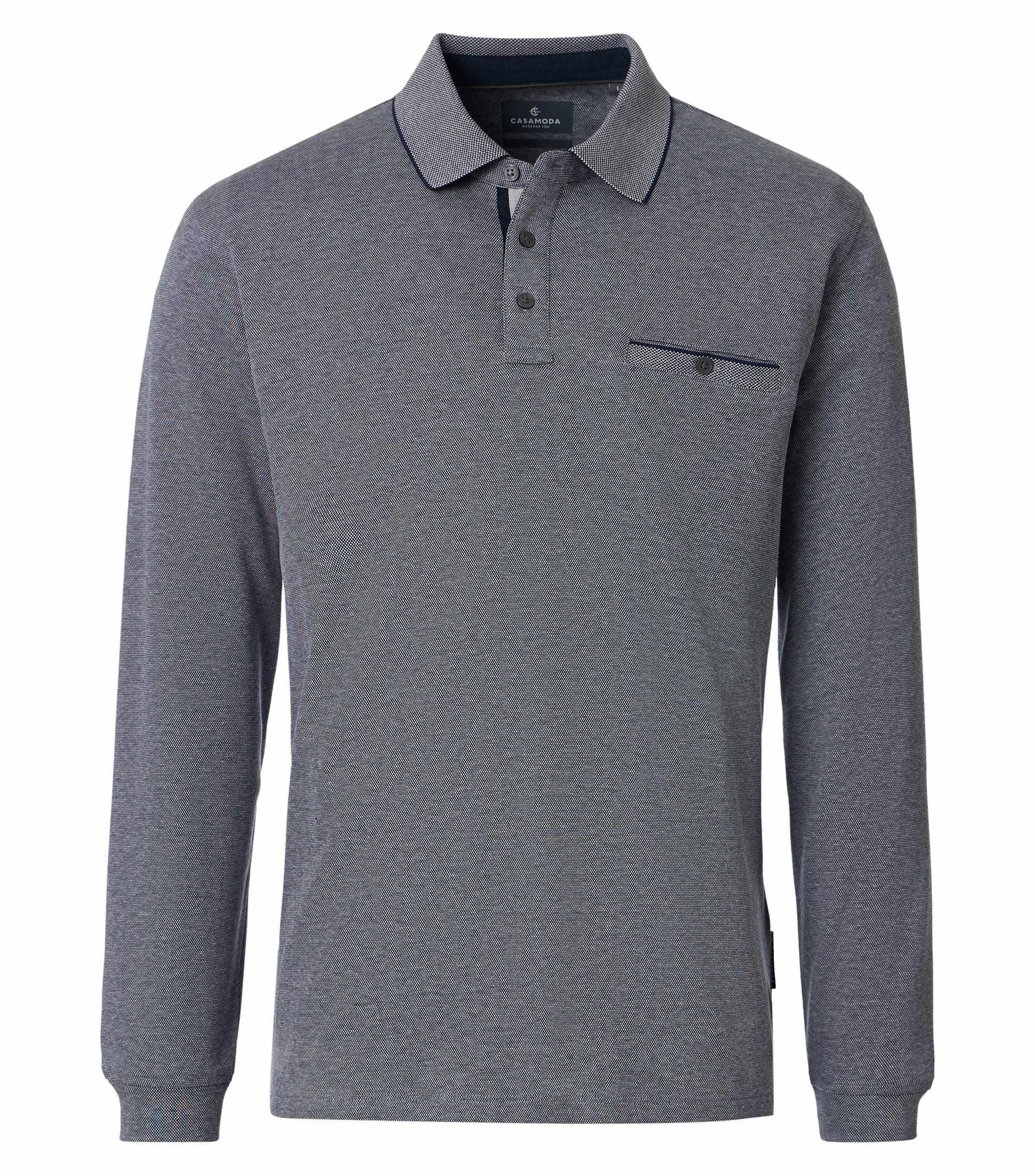 Polo-Shirt Langarm