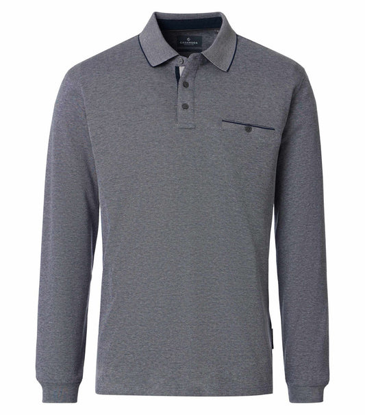 Polo-Shirt Langarm