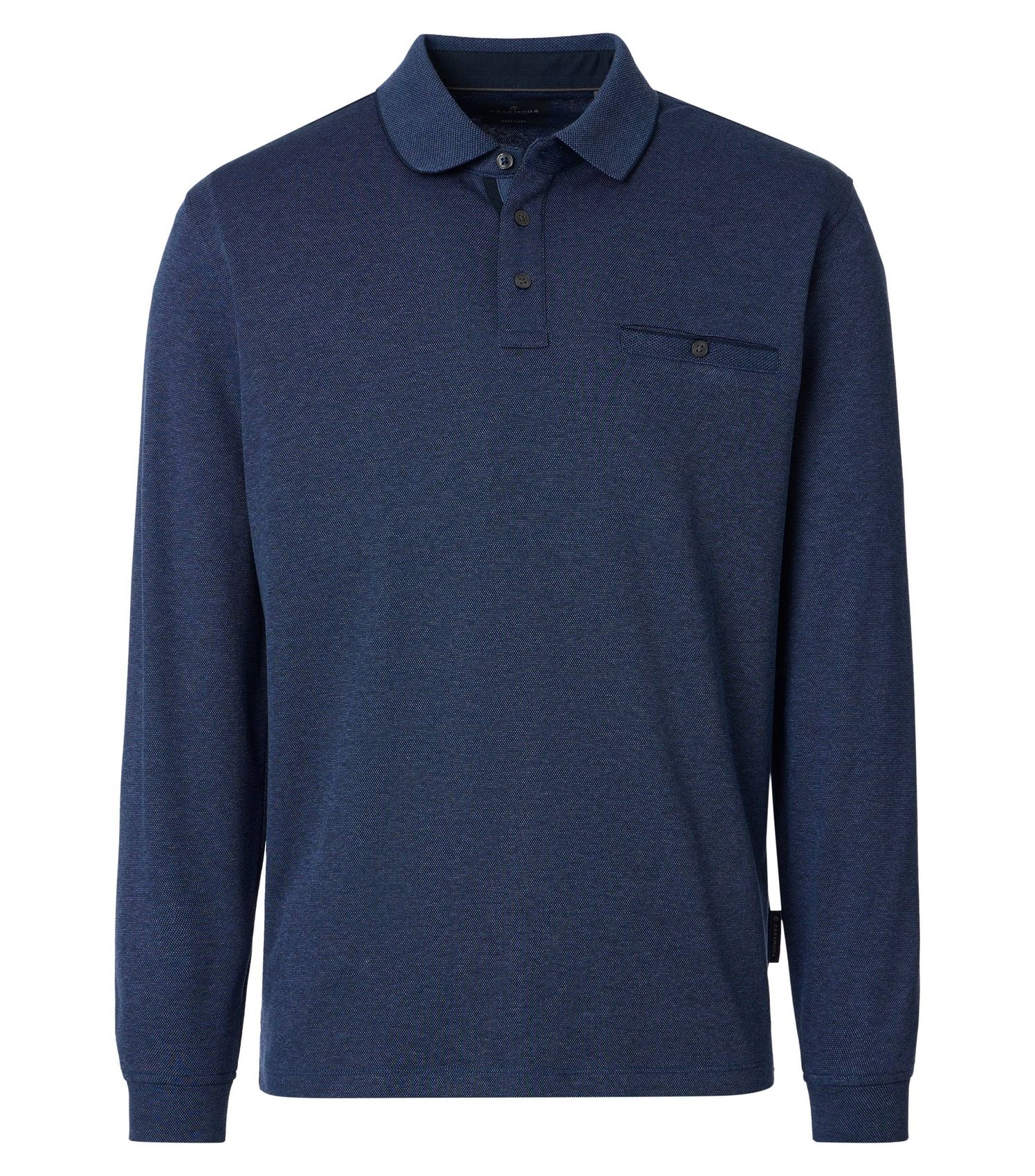 Polo-Shirt Langarm