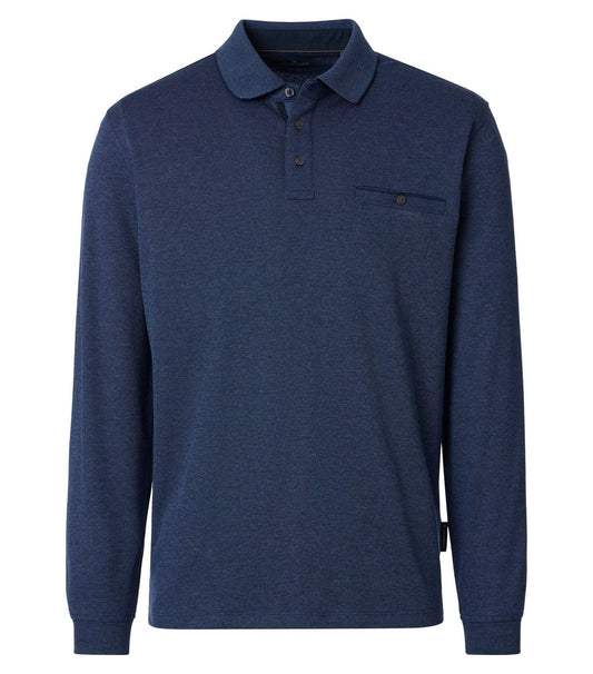 Polo-Shirt Langarm