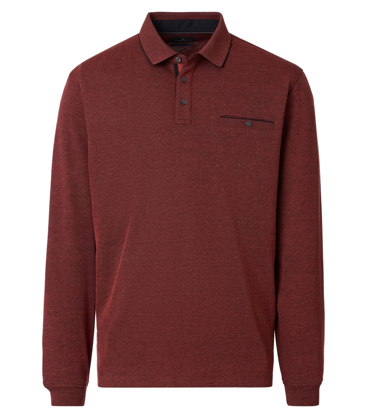 Polo-Shirt Langarm