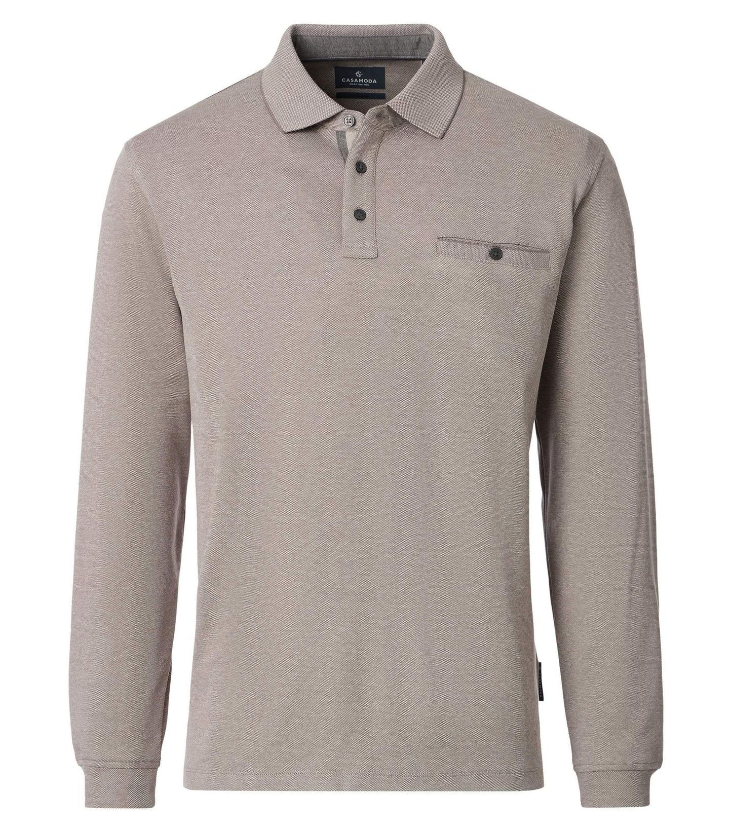 Polo-Shirt Langarm